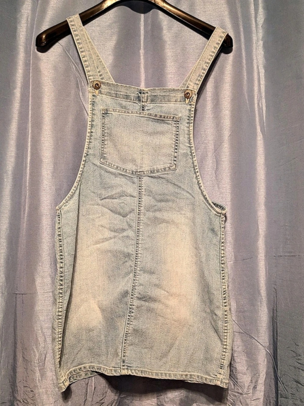 Blue Spice Denim Mini Dress Jumper Size Medium